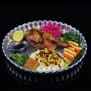 چلو اکبرجوجه مخصوص آویشن