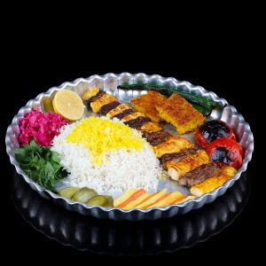 چلو کباب بختیاری آویشن