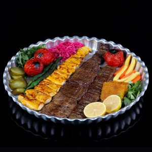 سینی میکس کباب ایرانی آویشن